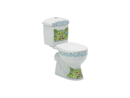 TURKUAZ SERAMİK Çocuk Klozet, Yumurcak (Arkadan çıkışlı)