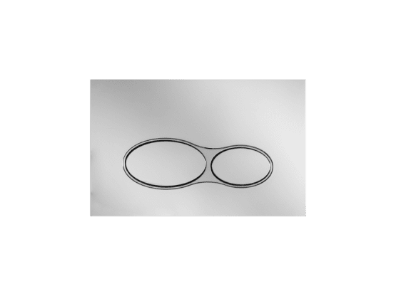 TURKUAZ SERAMİK Kumanda Paneli, Mat Krom Kaplama