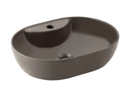 SERAMİKSAN ALTO MAT METALİK KAHVE TEZGAH ÜSTÜ LAVABO BATARYA DELİKLİ