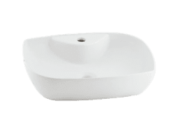 SERAMİKSAN DIES MAT BEYAZ TEZGAH ÜSTÜ LAVABO BATARYA DELİKLİ