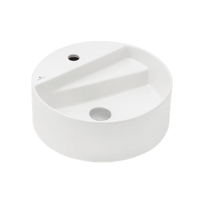 SERAMİKSAN LIVELLO MAT TEZGAH ÜSTÜ LAVABO BATARYA DELİKLİ 42CM