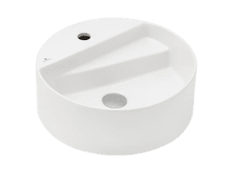 SERAMİKSAN LIVELLO MAT TEZGAH ÜSTÜ LAVABO BATARYA DELİKLİ 42CM