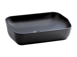 SERAMİKSAN LUCIDA MAT SİYAH TEZGAH ÜSTÜ LAVABO