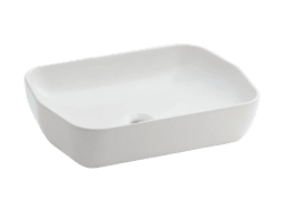 SERAMİKSAN LUCIDA PARLAK BEYAZ TEZGAH ÜSTÜ LAVABO