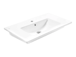 SERAMİKSAN LUNA MAT BEYAZ FLAT LAVABO 80 CM MOBILYA GEÇMELI