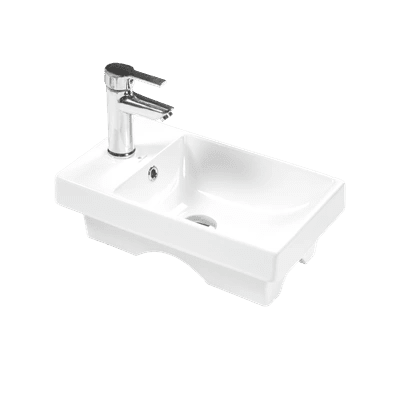 SERAMİKSAN MINIMAL PARLAK BEYAZ LAVABO