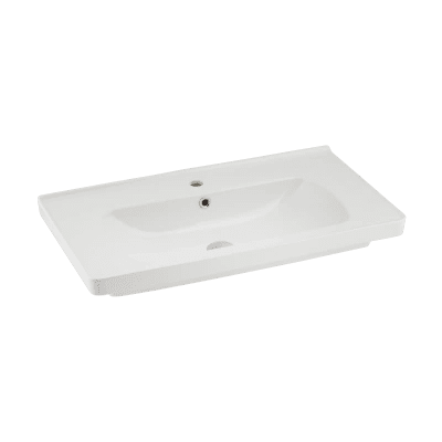 SERAMİKSAN SATURN ETEJERLİ LAVABO 80 CM