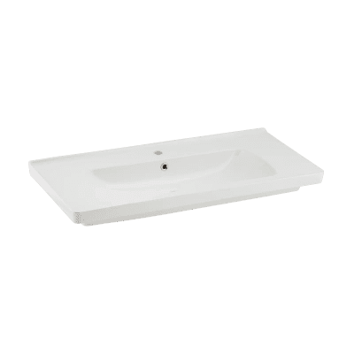 SERAMİKSAN SATURN ETEJERLİ LAVABO100 CM