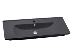 SERAMİKSAN SATURN FLAT MAT ANTRASİT LAVABO 100 CM