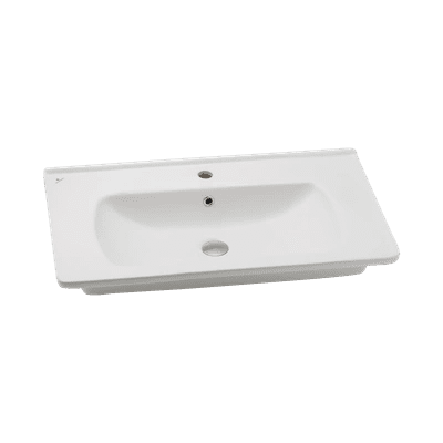 SERAMİKSAN SATURN FLAT MAT BEYAZ LAVABO 80 CM