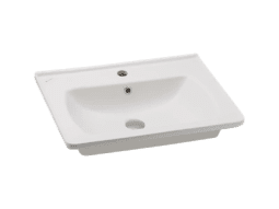 SERAMİKSAN SATURN MAT BEYAZ FLAT LAVABO 60 CM MOBİLYA GEÇMELİ