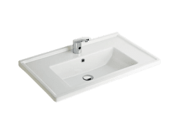 SERAMİKSAN SILVA KARE ETEJERLİ TEZGAH ÜSTÜ LAVABO 80CM