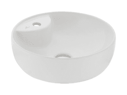 SERAMİKSAN SOLE BEYAZ TEZGAH ÜSTÜ LAVABO BATARYA DELİKLİ