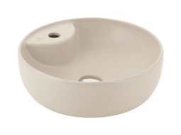 SERAMİKSAN SOLE MAT CAPPUCCINO TEZGAH ÜSTÜ BATARYA DELİKLİ