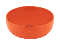 SERAMİKSAN SOLE PARLAK K.TURUNCU TEZGAH ÜSTÜ LAVABO