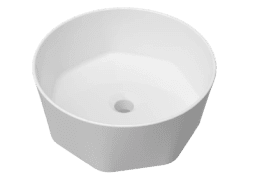 SERAMİKSAN STELLA MAT BEYAZ TEZGAH ÜSTÜ LAVABO 42CM