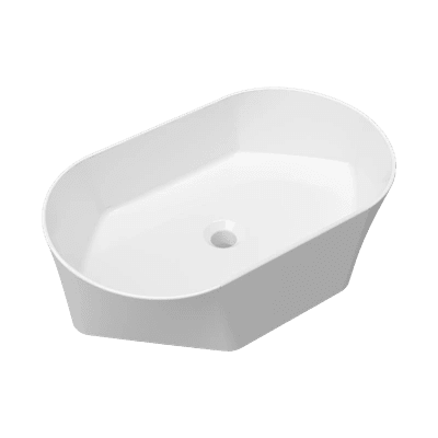 SERAMİKSAN STELLA MAT BEYAZ TEZGAH ÜSTÜ LAVABO 65 CM