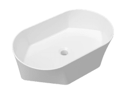 SERAMİKSAN STELLA MAT BEYAZ TEZGAH ÜSTÜ LAVABO 65 CM