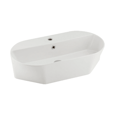 SERAMİKSAN STELLA TEZGAH ÜSTÜ BATARYA DELİKLİ LAVABO 65 CM