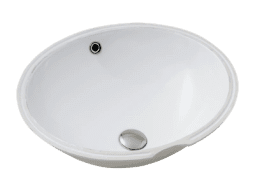 SERAMİKSAN TEK PARÇA TEZGAH ALTI OVAL LAVABO 55 CM