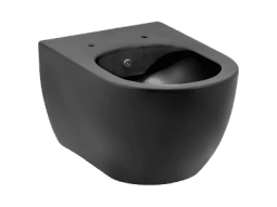 SERAMİKSAN HILL RIM-OUT MAT SİYAH ASMA KLOZET