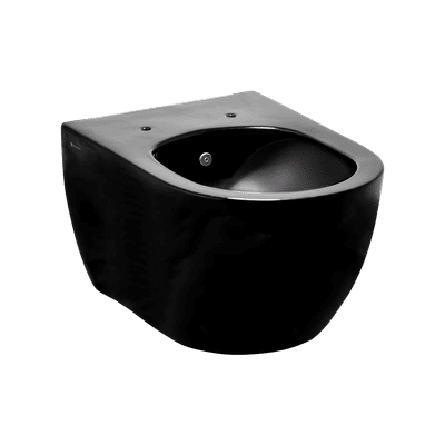 SERAMİKSAN HILL RIM-OUT PARLAK SİYAH ASMA KLOZET