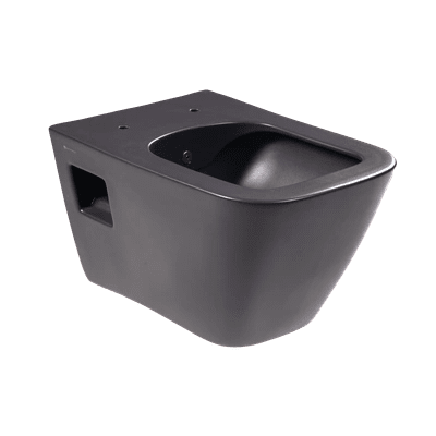 SERAMİKSAN SATURN RIM-OUT MAT ANTRASIT AÇIK MONTAJ ASMA KLOZET