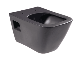 SERAMİKSAN SATURN RIM-OUT MAT ANTRASIT AÇIK MONTAJ ASMA KLOZET