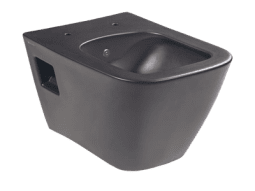 SERAMİKSAN SATURN RIM-OUT MAT SIYAH AÇIK MONTAJ ASMA KLOZET