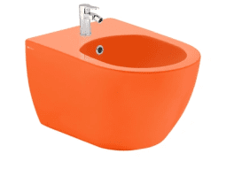 SERAMİKSAN HILL PARLAK KOYU TURUNCU ASMA BIDE