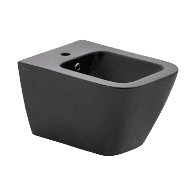 SERAMİKSAN SATURN MAT SİYAH ASMA BIDE