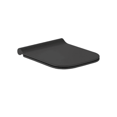 BOLD - SATURN MAT SİYAH KLOZET KAPAĞI