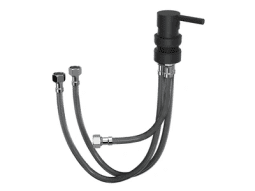 SERAMİKSAN ENTEGRE MUSLUK MAT SİYAH SICAK + SOĞUK