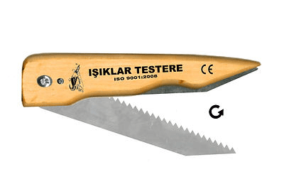 IŞIKLAR Katlanır Kartonpiyer Testeresi