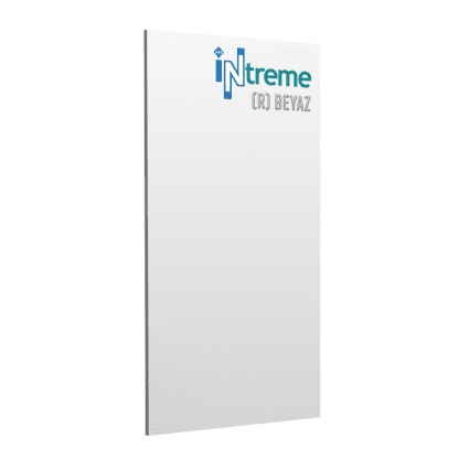 ABS INTREME (R) BEYAZ ALÇI PLAKA