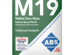 ABS M19 MAKİNE SIVA ALÇISI