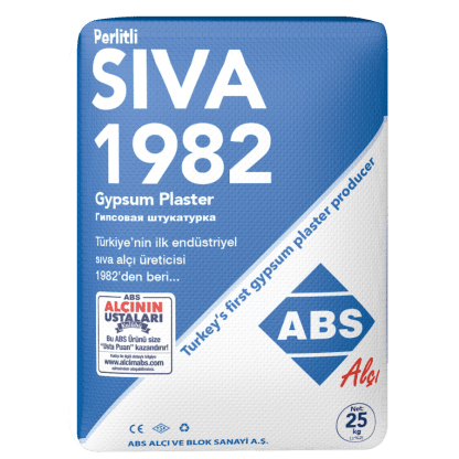 ABS 1982 PERLİTLİ SIVA ALÇISI