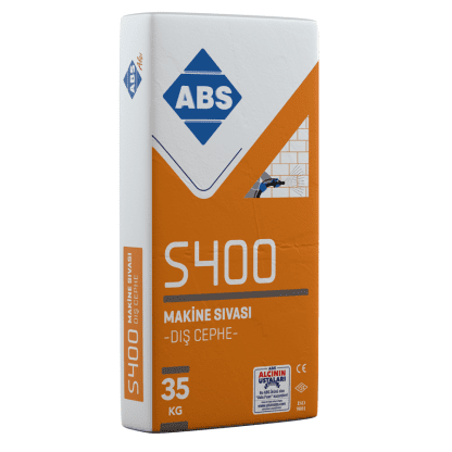ABS S400 DIŞ CEPHE Çimento esaslı makine sıvası