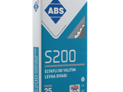 ABS S200 Elyaflı Isı Yalıtım Levha Sıvası