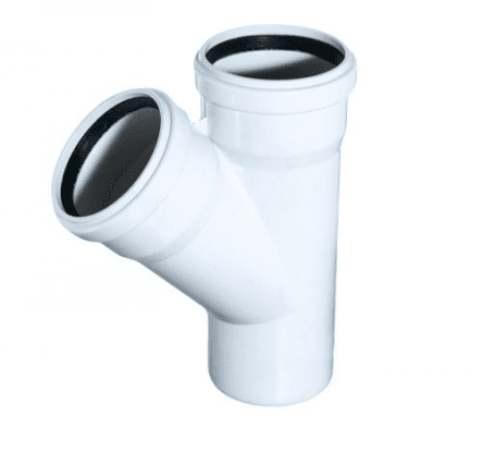 PLASTHERM PVC Tek Çatal (Tip 1 - 45°)