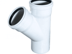 PLASTHERM PVC Tek Çatal (Tip 1 - 45°)