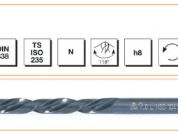 MTE HSS DIN 338 Silindirik Saplı Kısa SOL Matkap Ucu - TAŞLANMIŞ