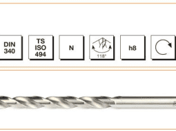 MTE HHSS DIN 340 Silindirik Saplı Uzun Matkap Ucu