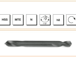 MTE HSS MTE Normu Çift Taraflı Matkap Ucu