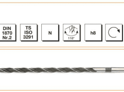 MTE HSS DIN 1870-2 Mors Konik Saplı Çok Uzun Matkap Ucu