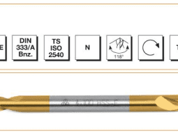 MTE HSS-E DIN 333-A Bnz. Punta Matkabı - UZUN - TIN KAPLI