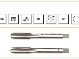 MTE HSS DIN 2181 Metrik İnce Vidalı 2'li Takım Kılavuzu