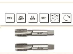 MTE HSS DIN 5157 Whitworth Boru Vidalı 2'li Takım Kılavuzu