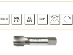 MTE HSS - E DIN 5157 Whitworth Boru Vidalı Kılavuz - Son