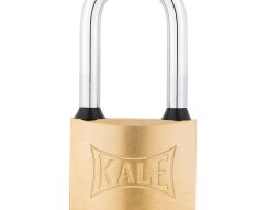 Kale Çelik Uzun Kanca Asma Kilit - Sarı - 30mm